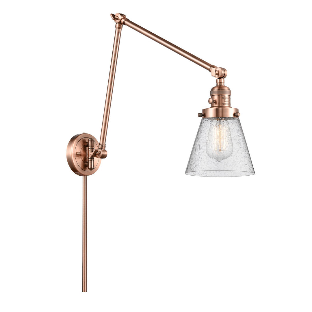 Innovations Lighting 238-AC-G64-LED  Franklin Restoration Lamp Antique Copper