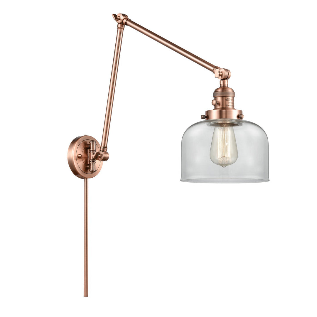 Innovations Lighting 238-AC-G72  Franklin Restoration Lamp Antique Copper