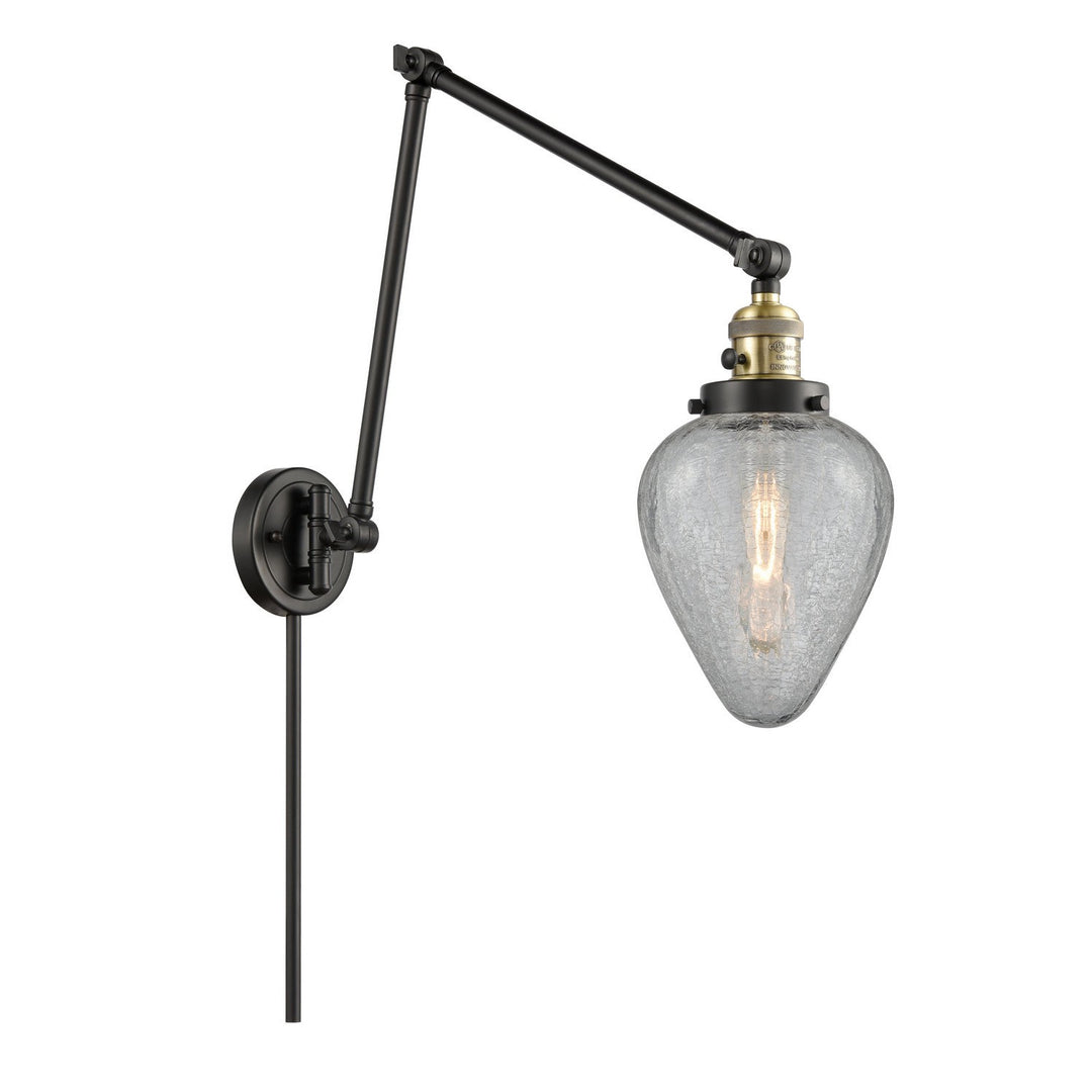 Innovations Lighting 238-BAB-G165  Franklin Restoration Lamp Black Antique Brass
