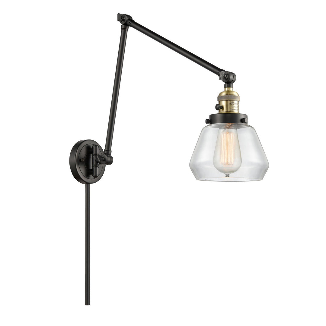 Innovations Lighting 238-BAB-G172-LED  Franklin Restoration Lamp Black Antique Brass