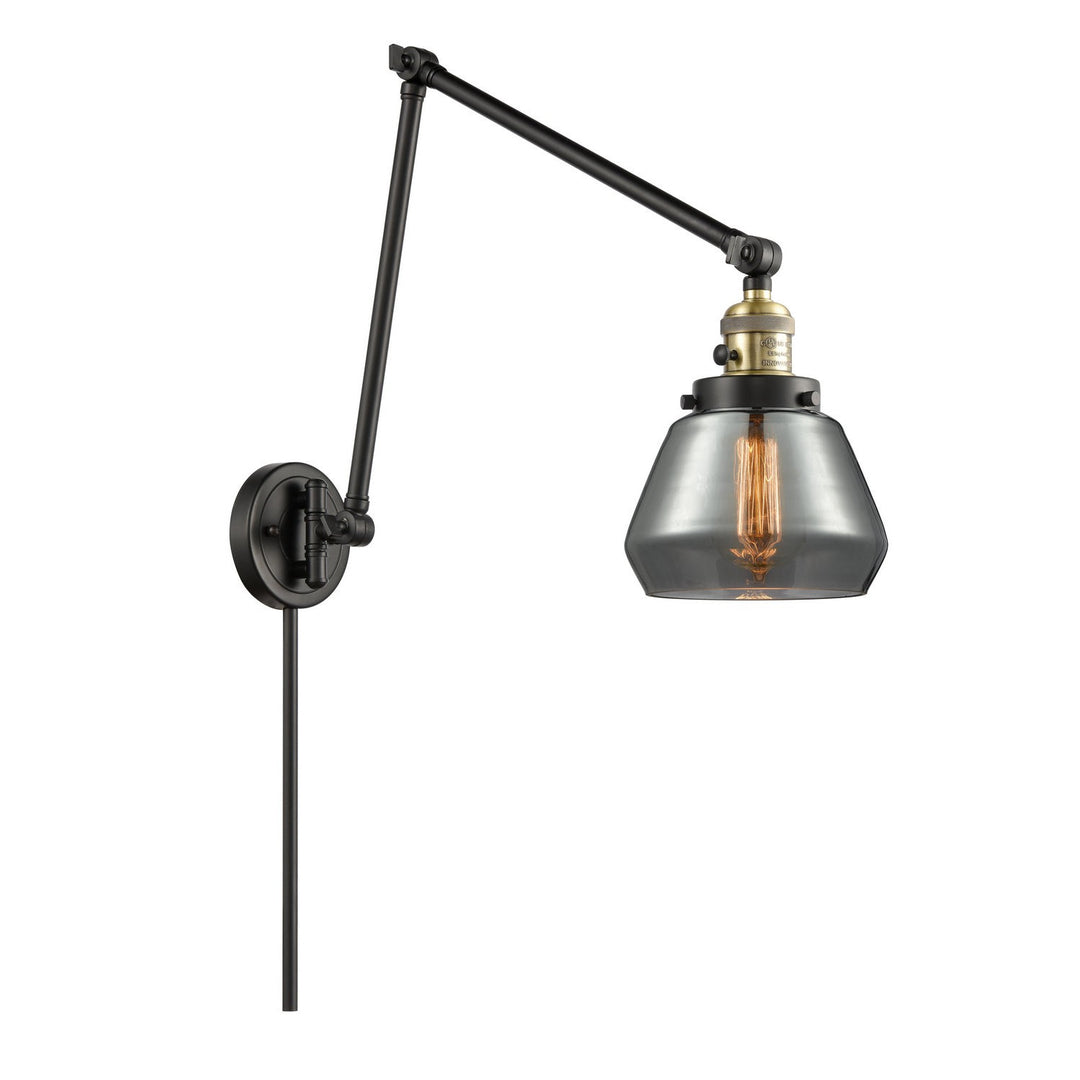 Innovations Lighting 238-BAB-G173-LED  Franklin Restoration Lamp Black Antique Brass