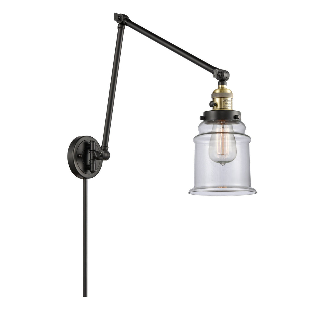 Innovations Lighting 238-BAB-G182  Franklin Restoration Lamp Black Antique Brass