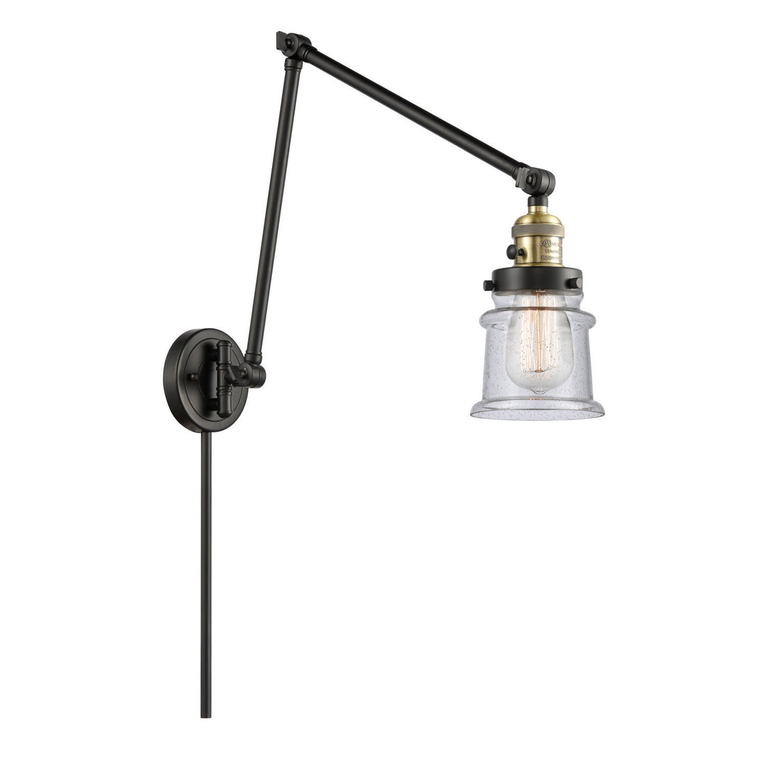 Innovations Lighting 238-BAB-G184S  Franklin Restoration Lamp Black Antique Brass
