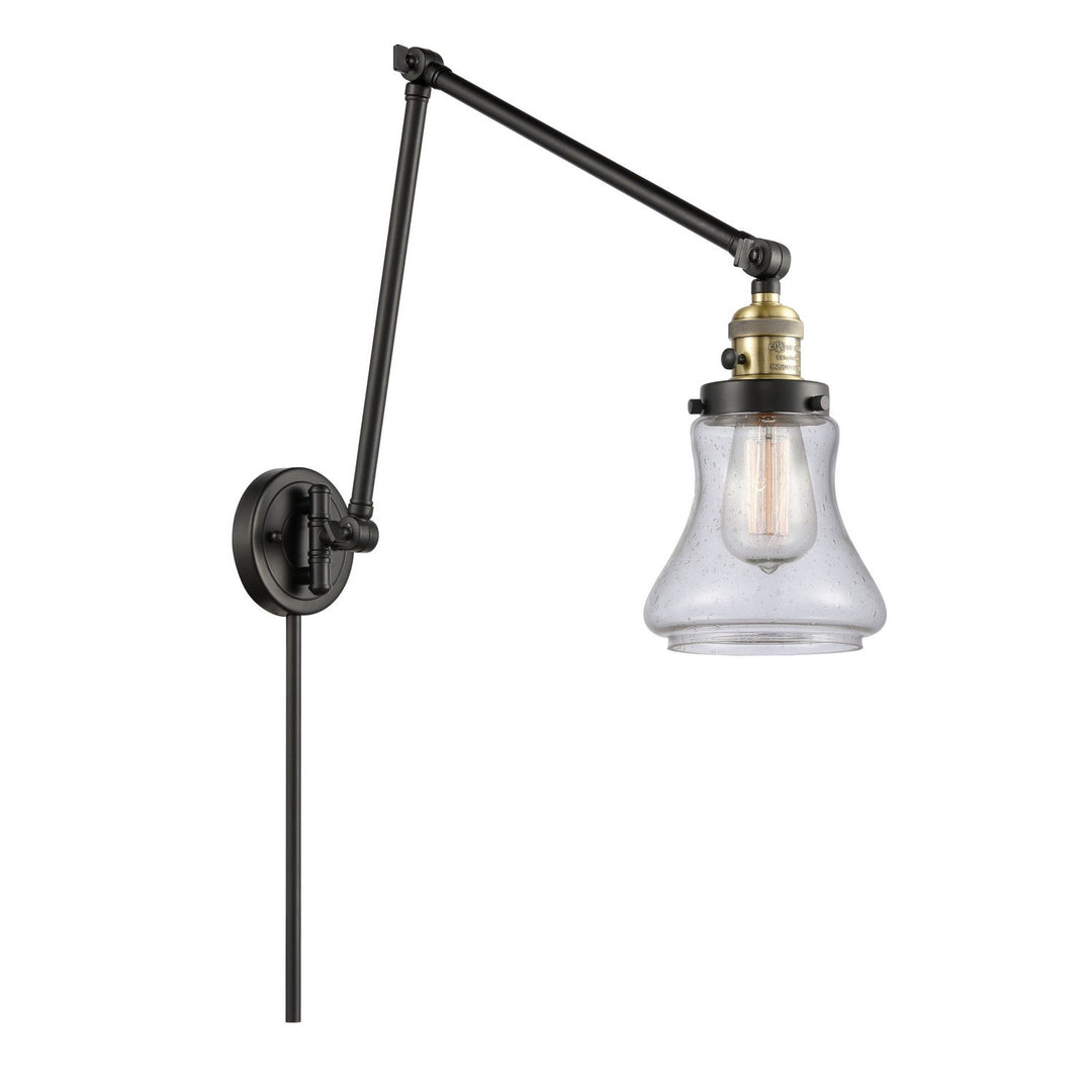 Innovations Lighting 238-BAB-G194-LED  Franklin Restoration Lamp Black Antique Brass