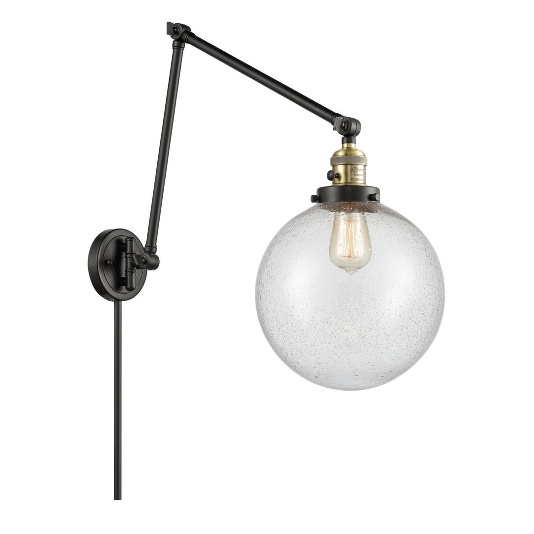 Innovations Lighting 238-BAB-G204-10  Franklin Restoration Lamp Black Antique Brass