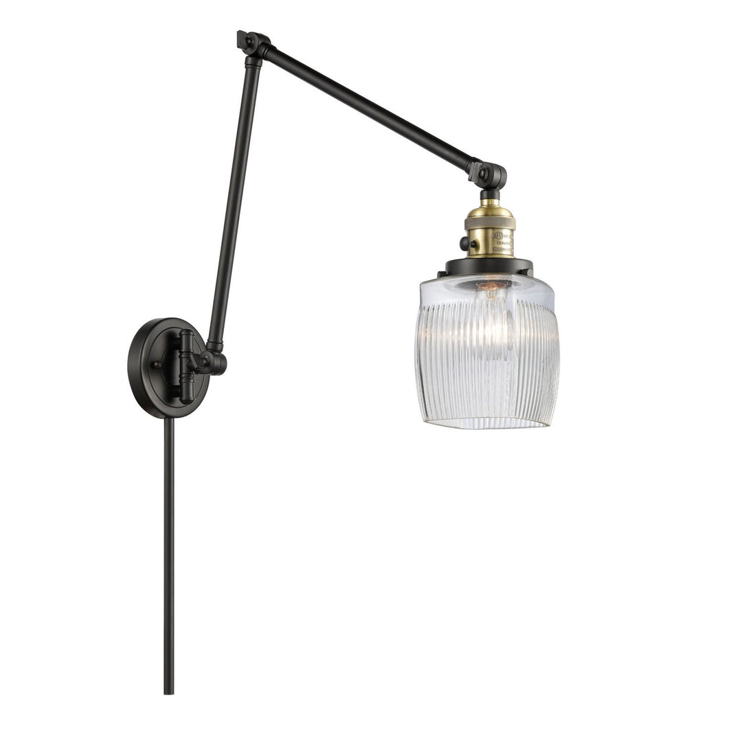 Innovations Lighting 238-BAB-G302  Franklin Restoration Lamp Black Antique Brass