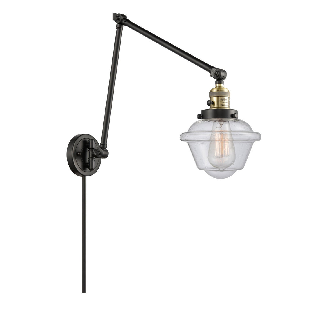 Innovations Lighting 238-BAB-G534-LED  Franklin Restoration Lamp Black Antique Brass