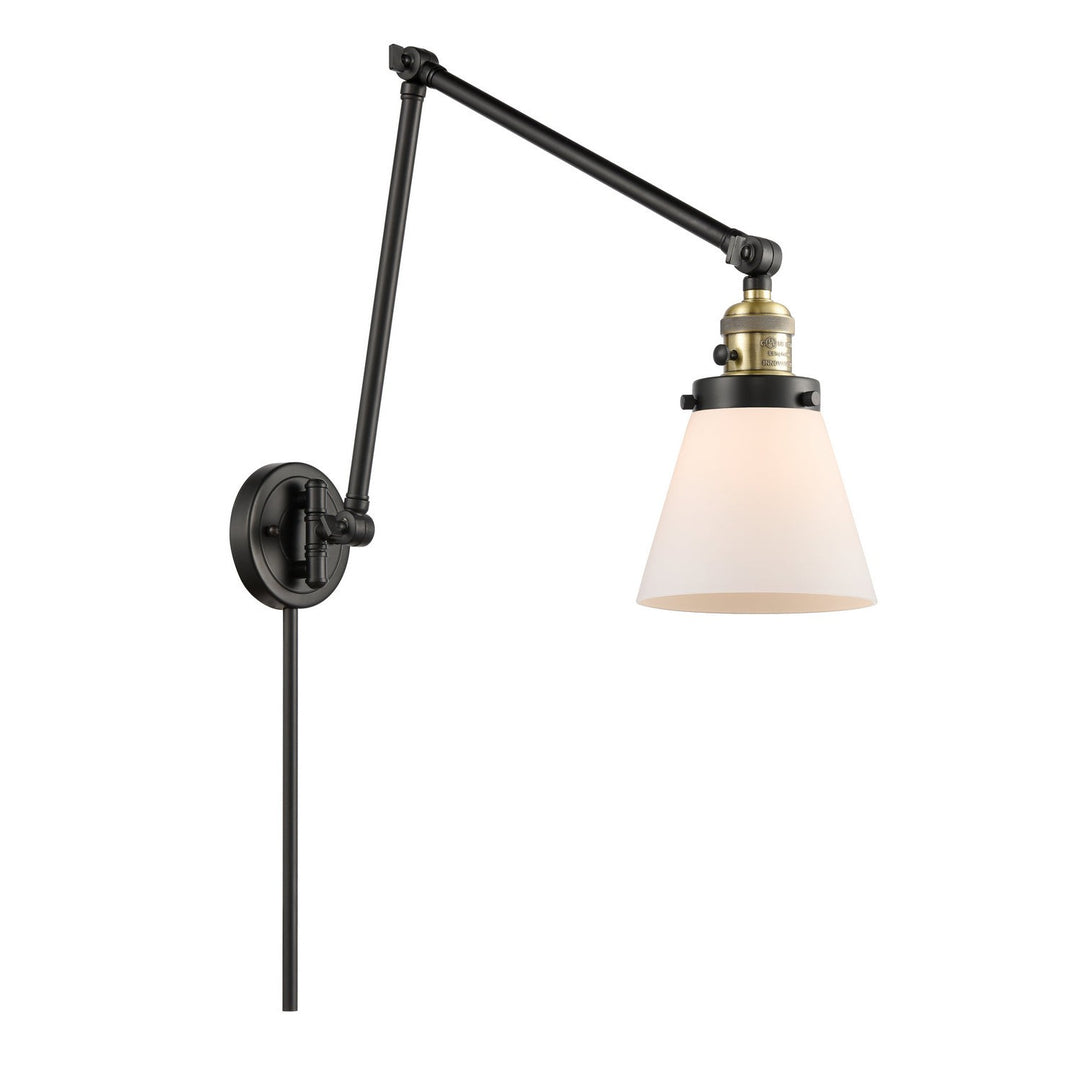 Innovations Lighting 238-BAB-G61-LED  Franklin Restoration Lamp Black Antique Brass