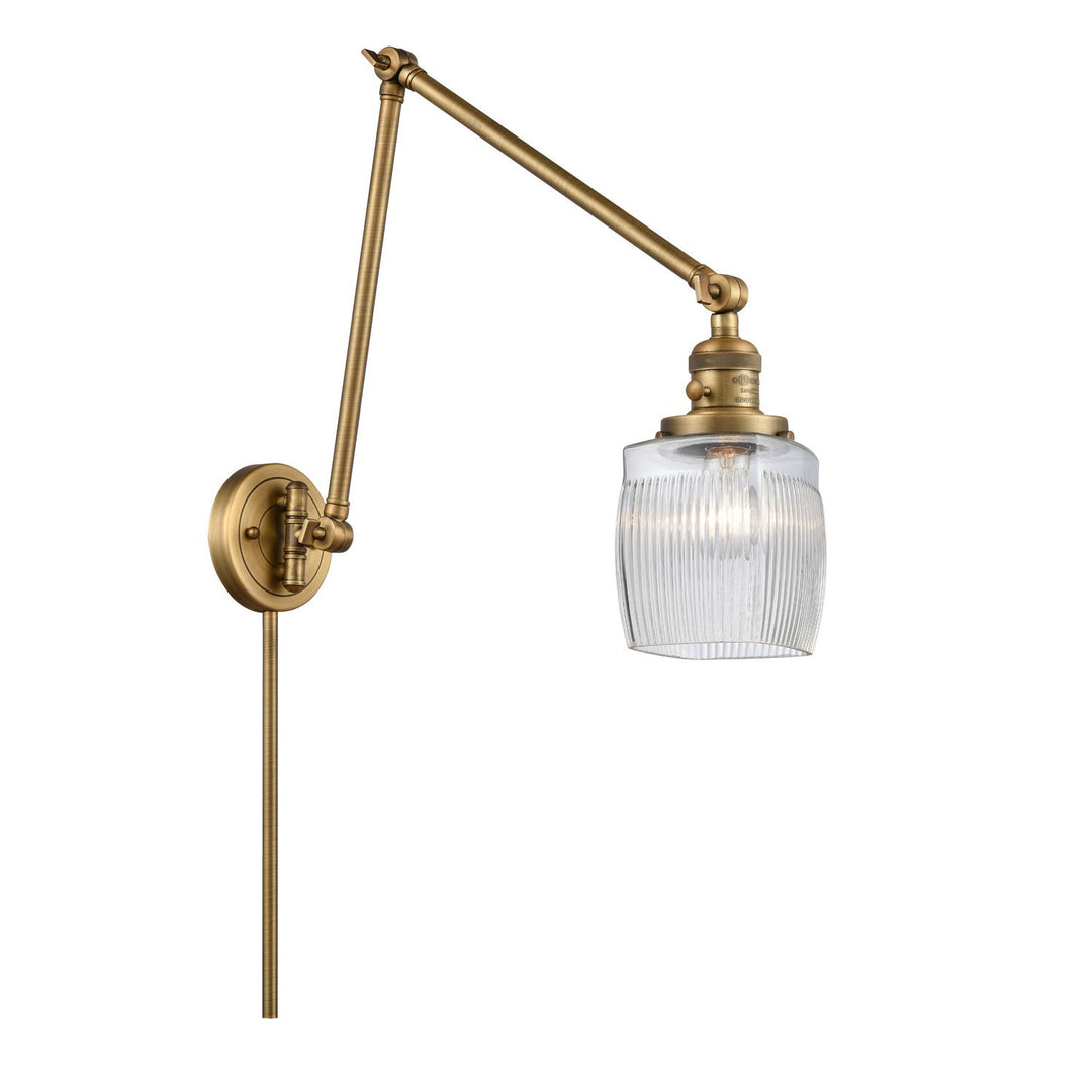 Innovations Lighting 238-BB-G302  Franklin Restoration Lamp Brushed Brass