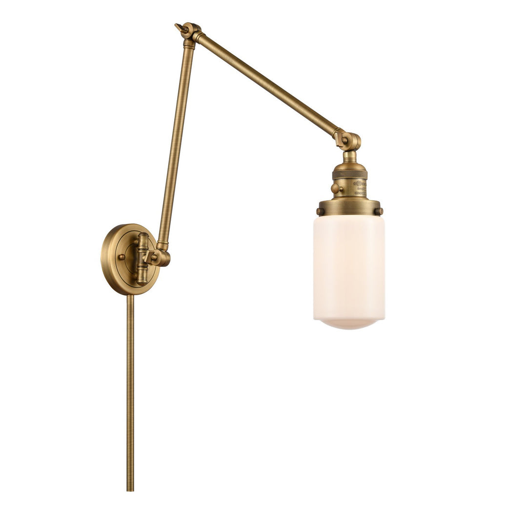 Innovations Lighting 238-BB-G311  Franklin Restoration Lamp Brushed Brass