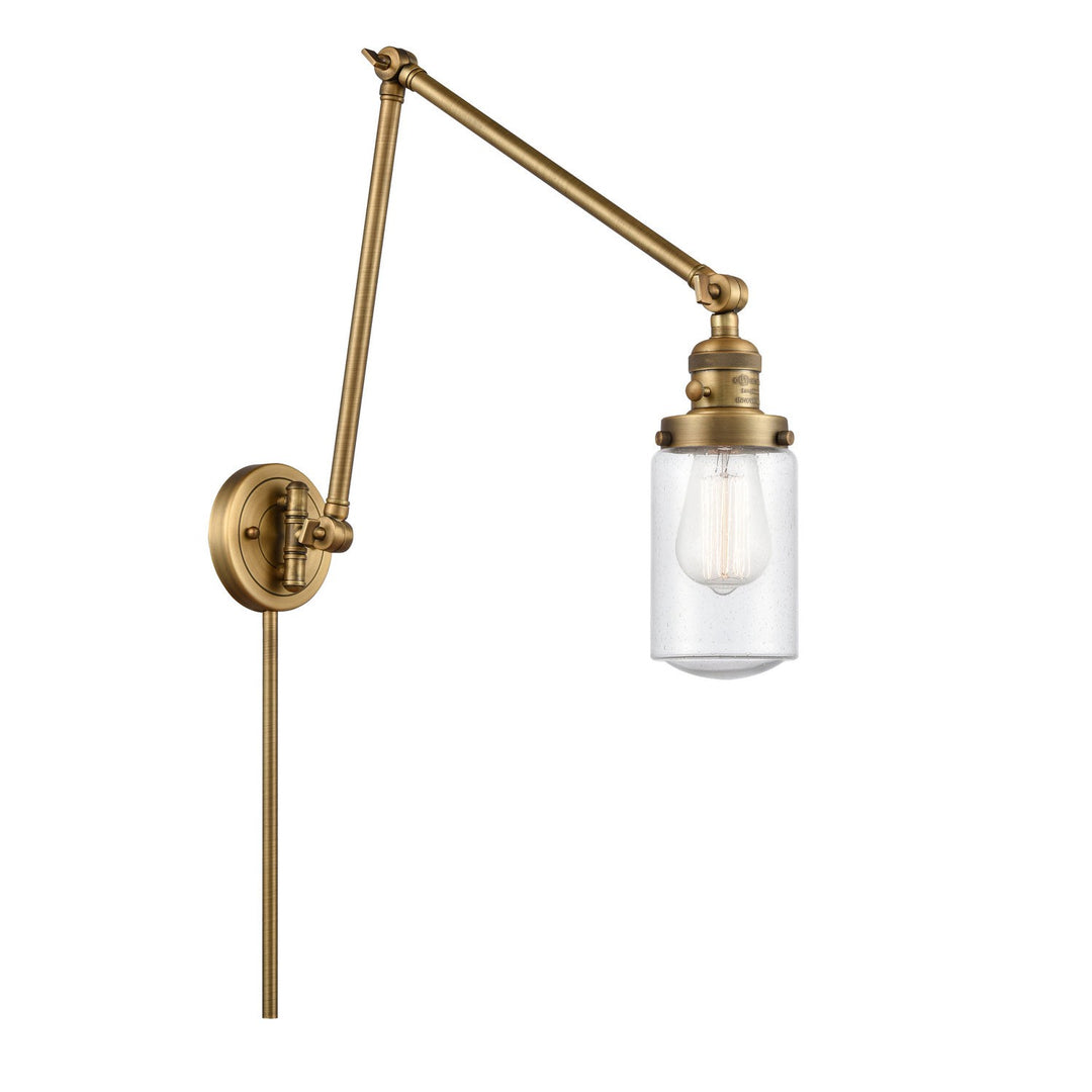 Innovations Lighting 238-BB-G314  Franklin Restoration Lamp Brushed Brass