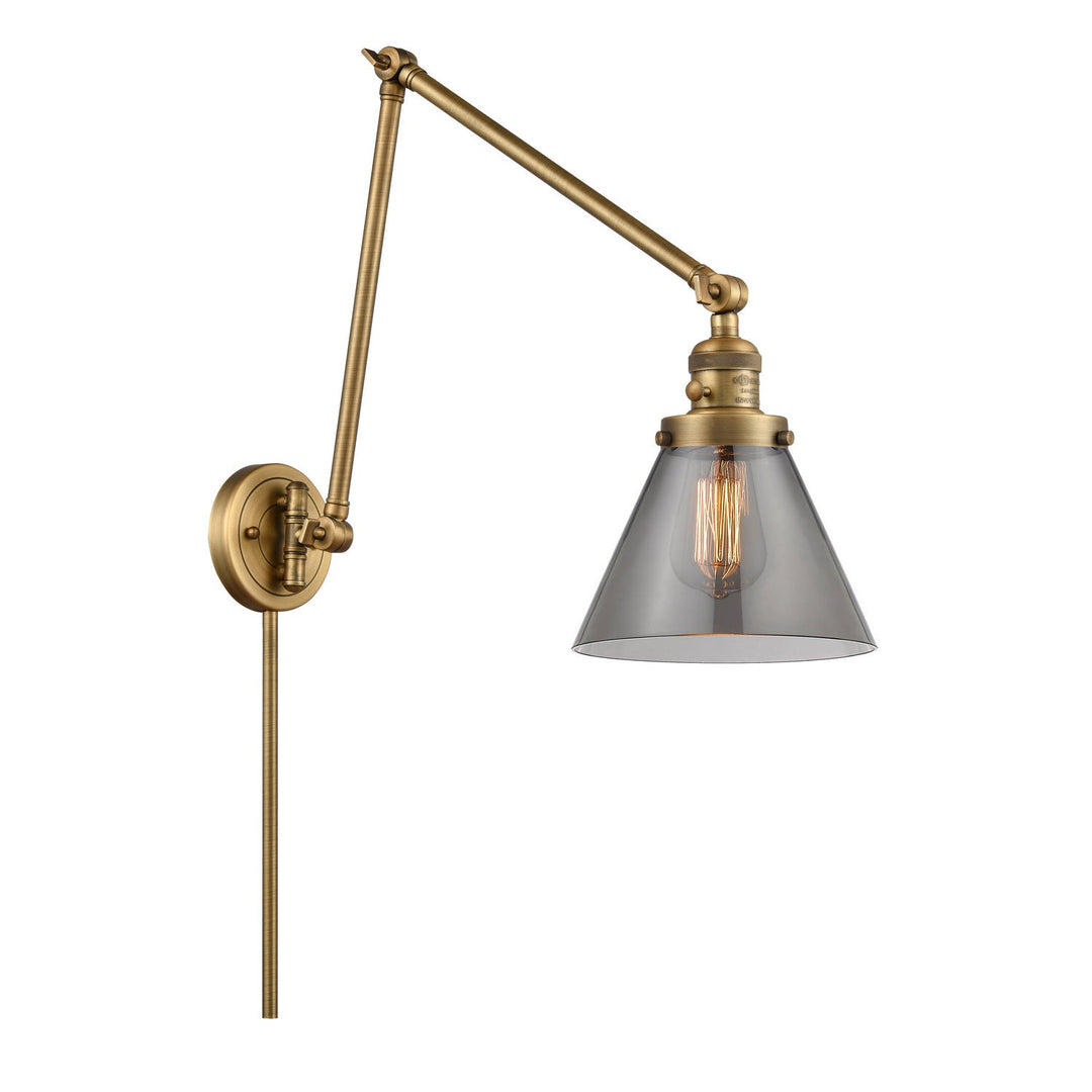 Innovations Lighting 238-BB-G43 Modern Franklin Restoration Lamp Brushed Brass
