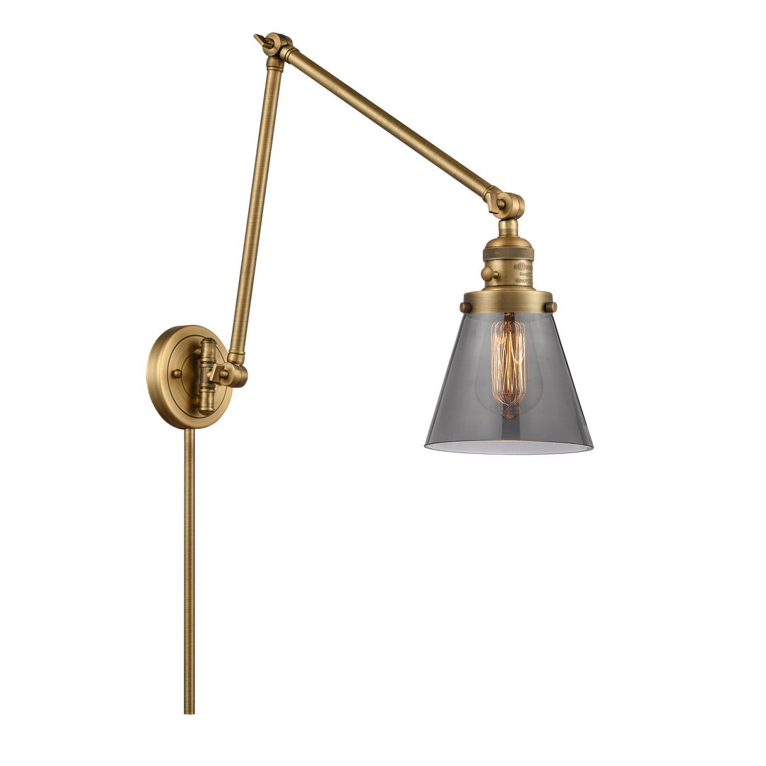 Innovations Lighting 238-BB-G63-LED Modern Franklin Restoration Lamp Brushed Brass