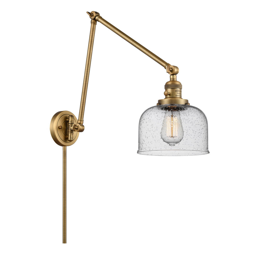 Innovations Lighting 238-BB-G74  Franklin Restoration Lamp Brushed Brass