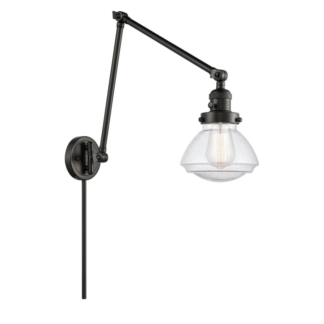 Innovations Lighting 238-BK-G324 Modern Franklin Restoration Lamp Matte Black
