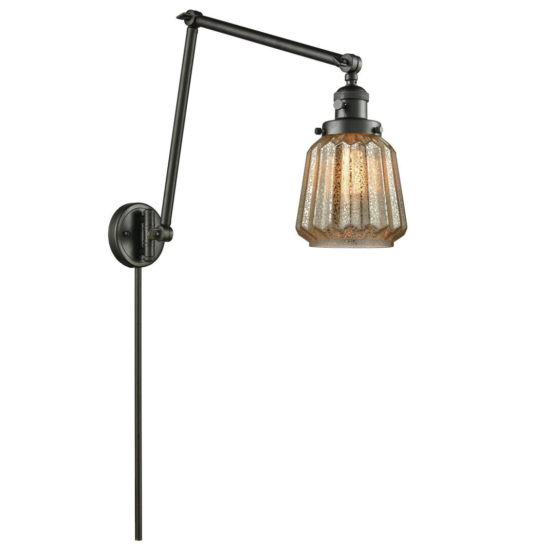 Innovations Lighting 238-OB-G146-LED  Franklin Restoration Lamp Oil Rubbed Bronze