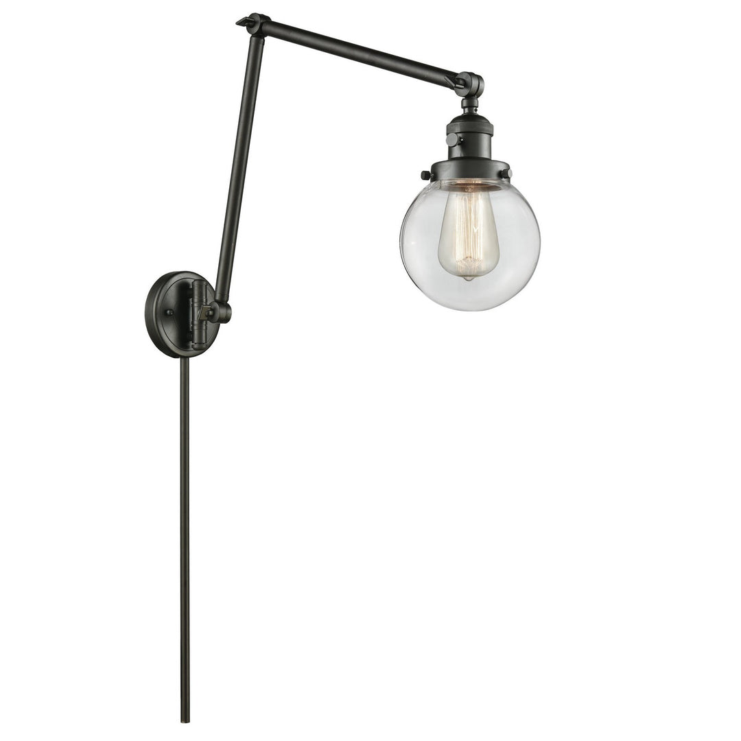 Innovations Lighting 238-OB-G202-6-LED  Franklin Restoration Lamp Oil Rubbed Bronze