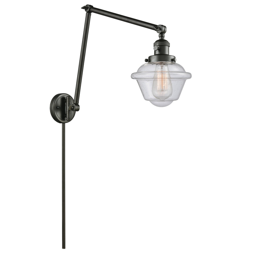 Innovations Lighting 238-OB-G534-LED  Franklin Restoration Lamp Oil Rubbed Bronze