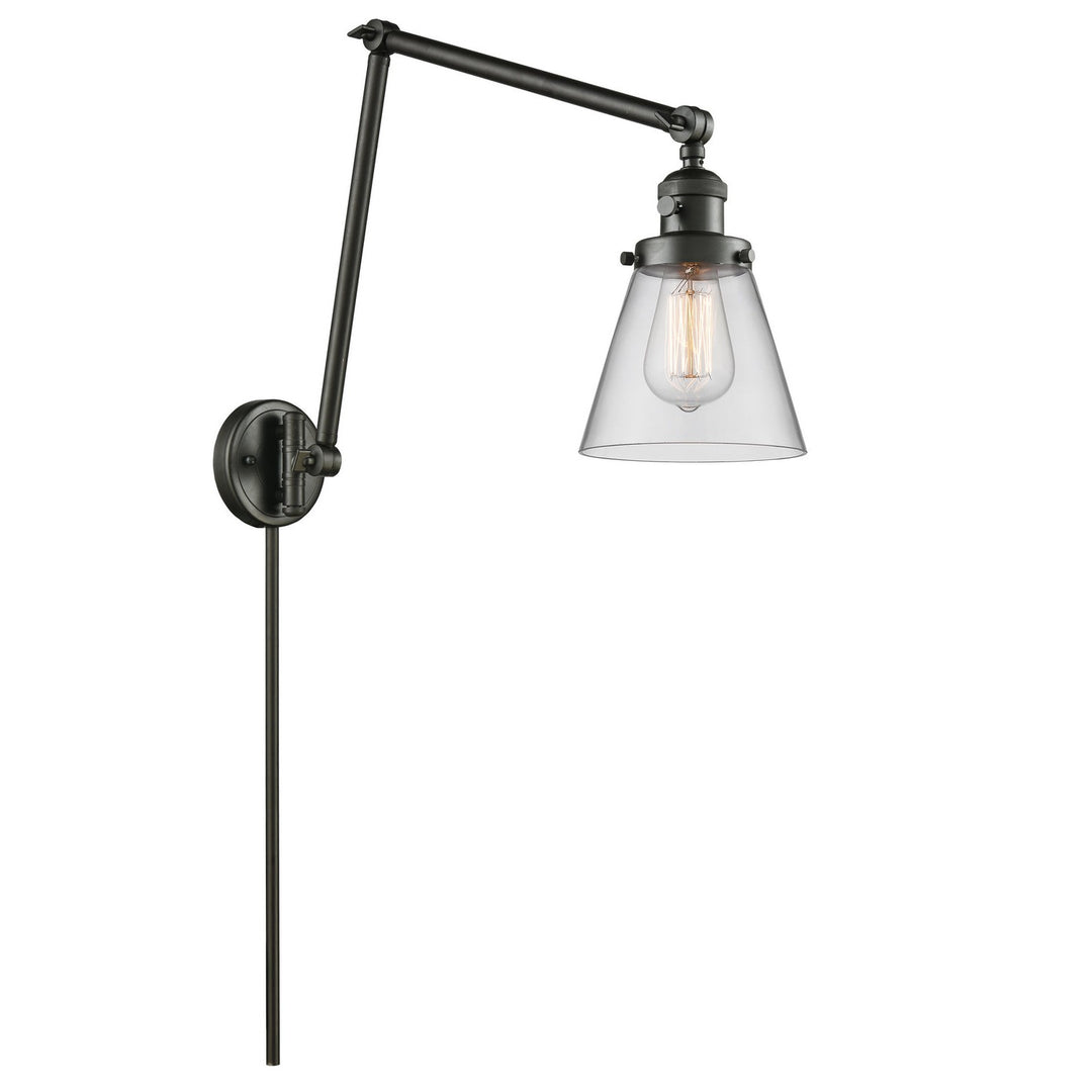 Innovations Lighting 238-OB-G62-LED Modern Franklin Restoration Lamp Oil Rubbed Bronze