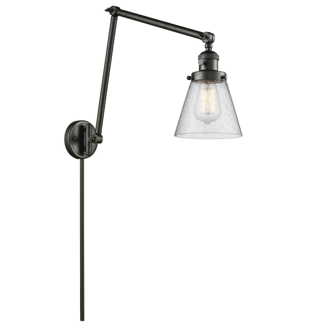Innovations Lighting 238-OB-G64 Modern Franklin Restoration Lamp Oil Rubbed Bronze