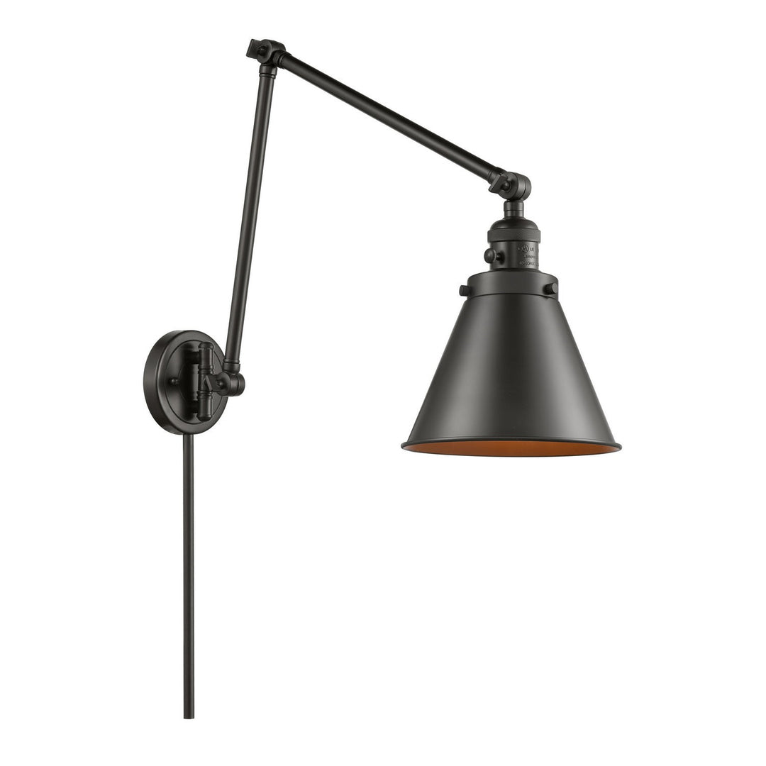 Innovations Lighting 238-OB-M13-OB  Franklin Restoration Lamp Oil Rubbed Bronze