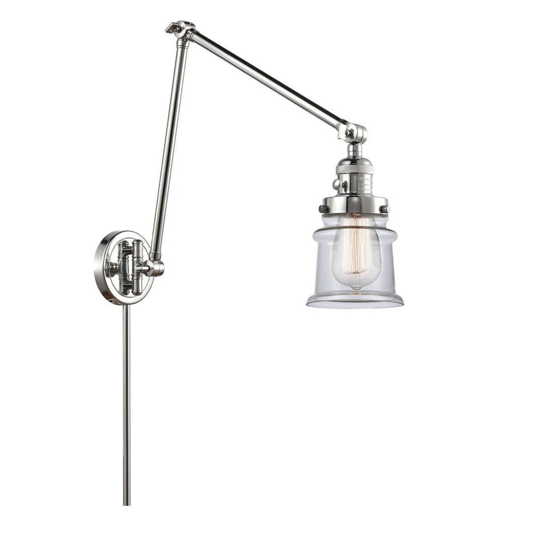 Innovations Lighting 238-PC-G182S-LED  Franklin Restoration Lamp Polished Chrome