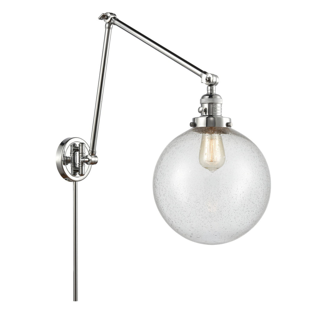 Innovations Lighting 238-PC-G204-10  Franklin Restoration Lamp Polished Chrome