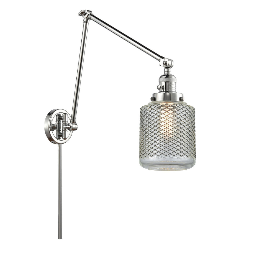 Innovations Lighting 238-PC-G262  Franklin Restoration Lamp Polished Chrome