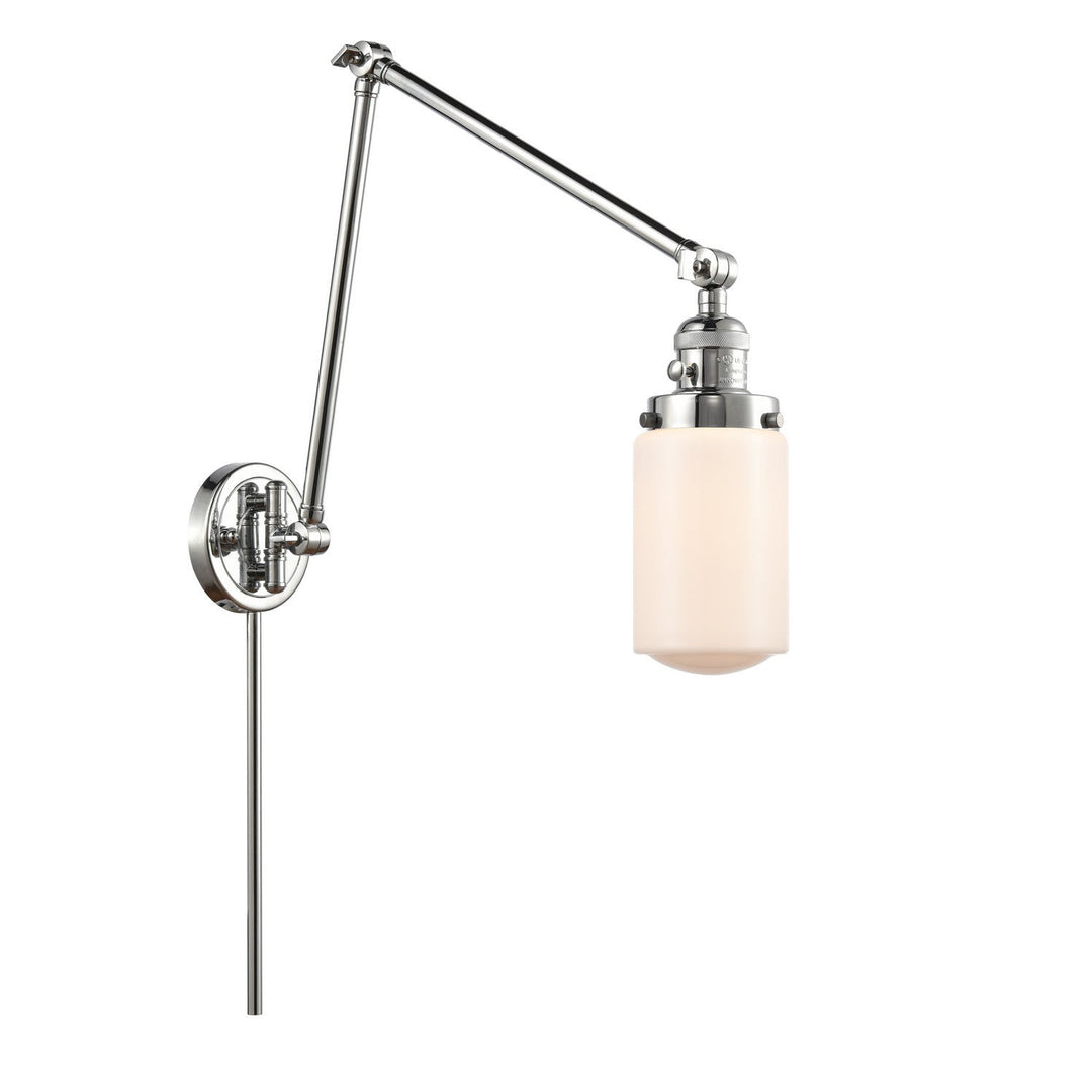 Innovations Lighting 238-PC-G311  Franklin Restoration Lamp Polished Chrome