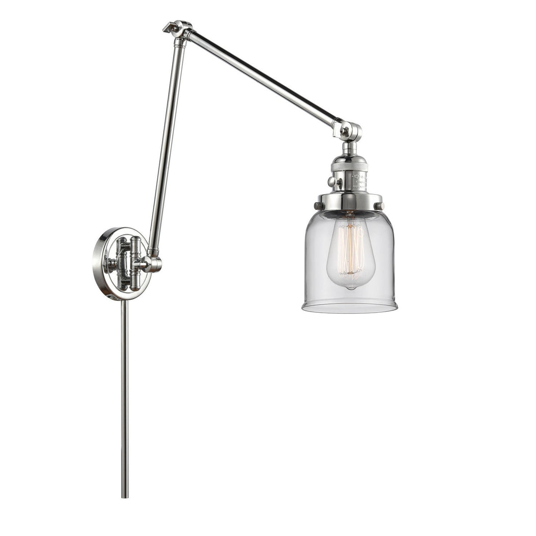 Innovations Lighting 238-PC-G52  Franklin Restoration Lamp Polished Chrome