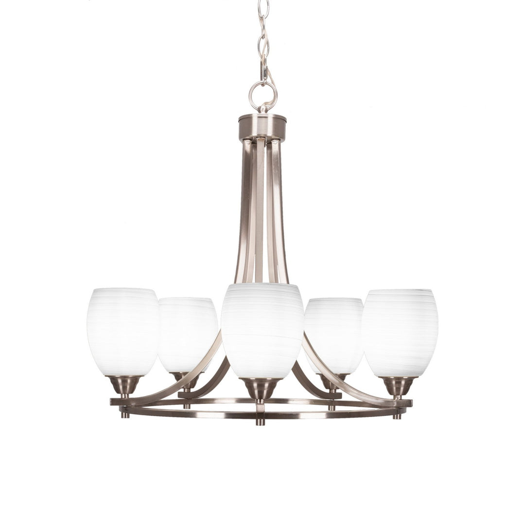 Toltec Paramount 3405-bn-615 Chandelier Light - Brushed Nickel