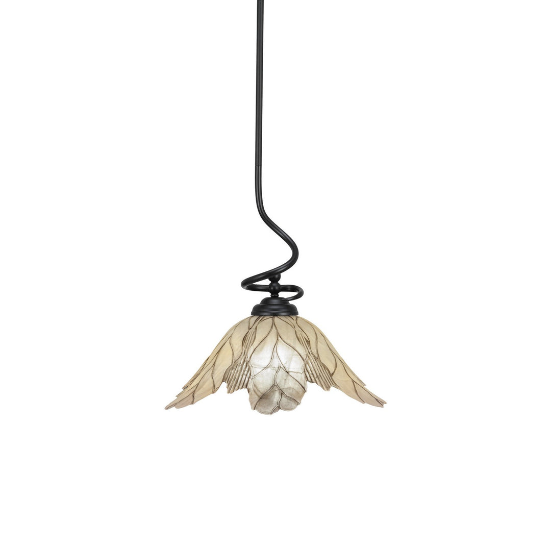 Toltec Capri 900-mb-102 Pendant Light - Matte Black