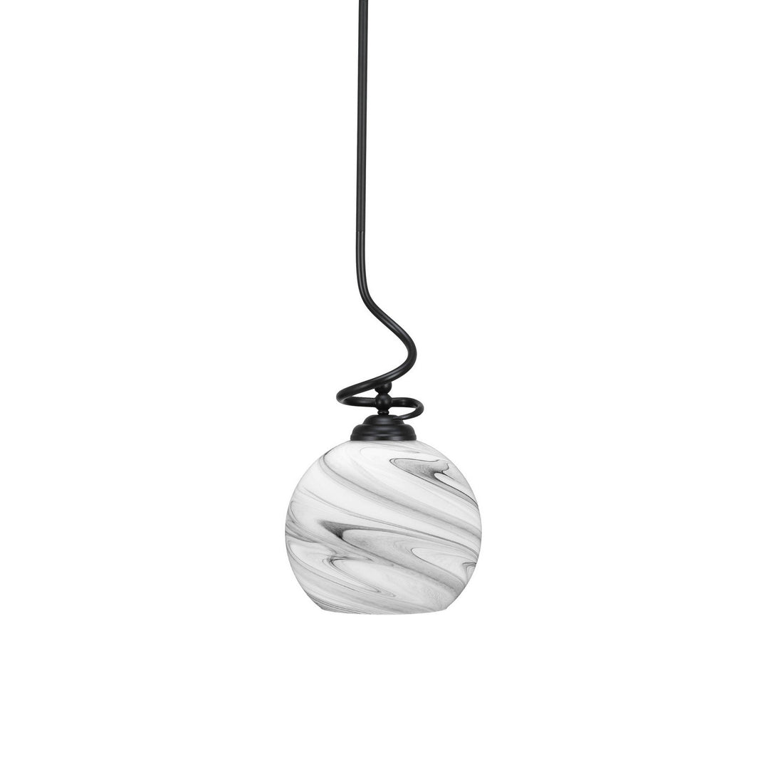 Toltec Capri 900-mb-4359 Pendant Light - Matte Black