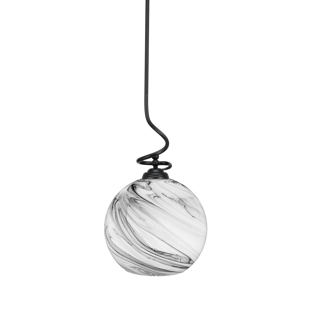 Toltec Capri 900-mb-4399 Pendant Light - Matte Black