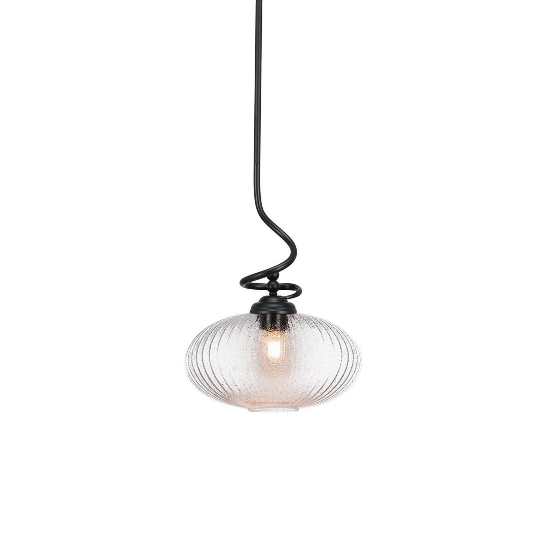 Toltec Capri 900-mb-4658 Pendant Light - Matte Black