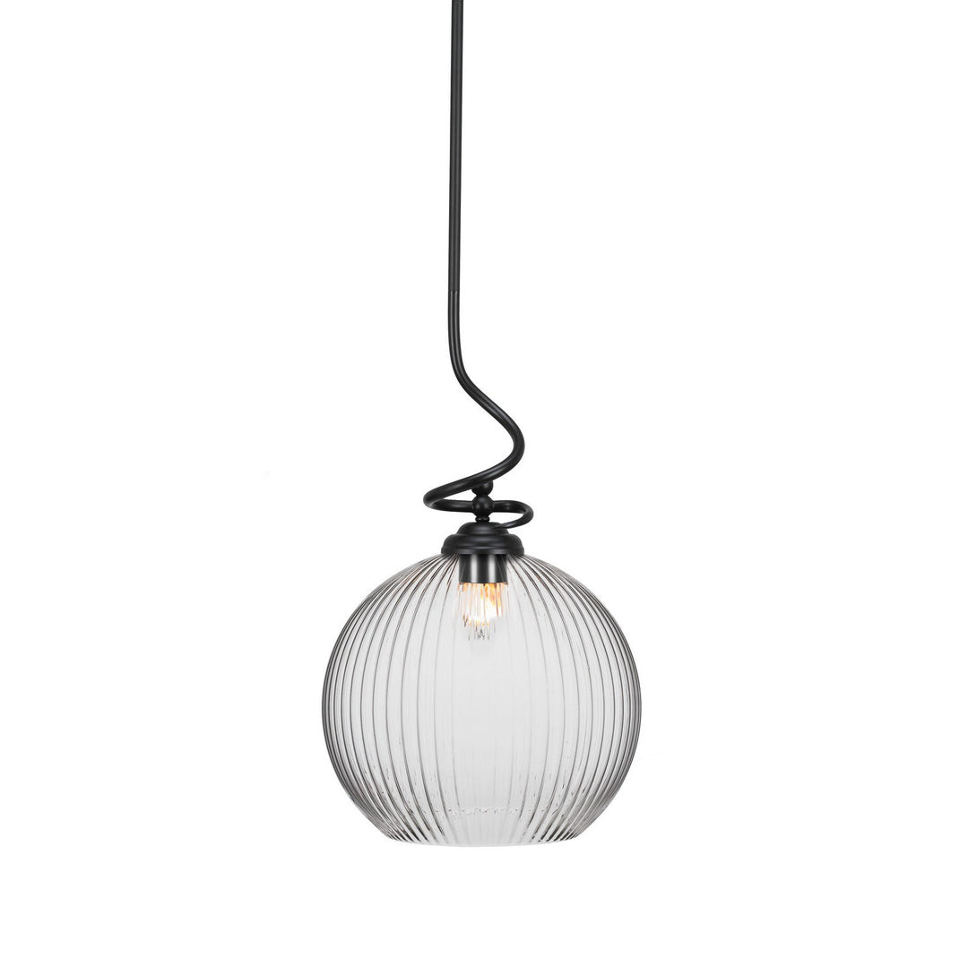 Toltec Capri 900-mb-4670 Pendant Light - Matte Black