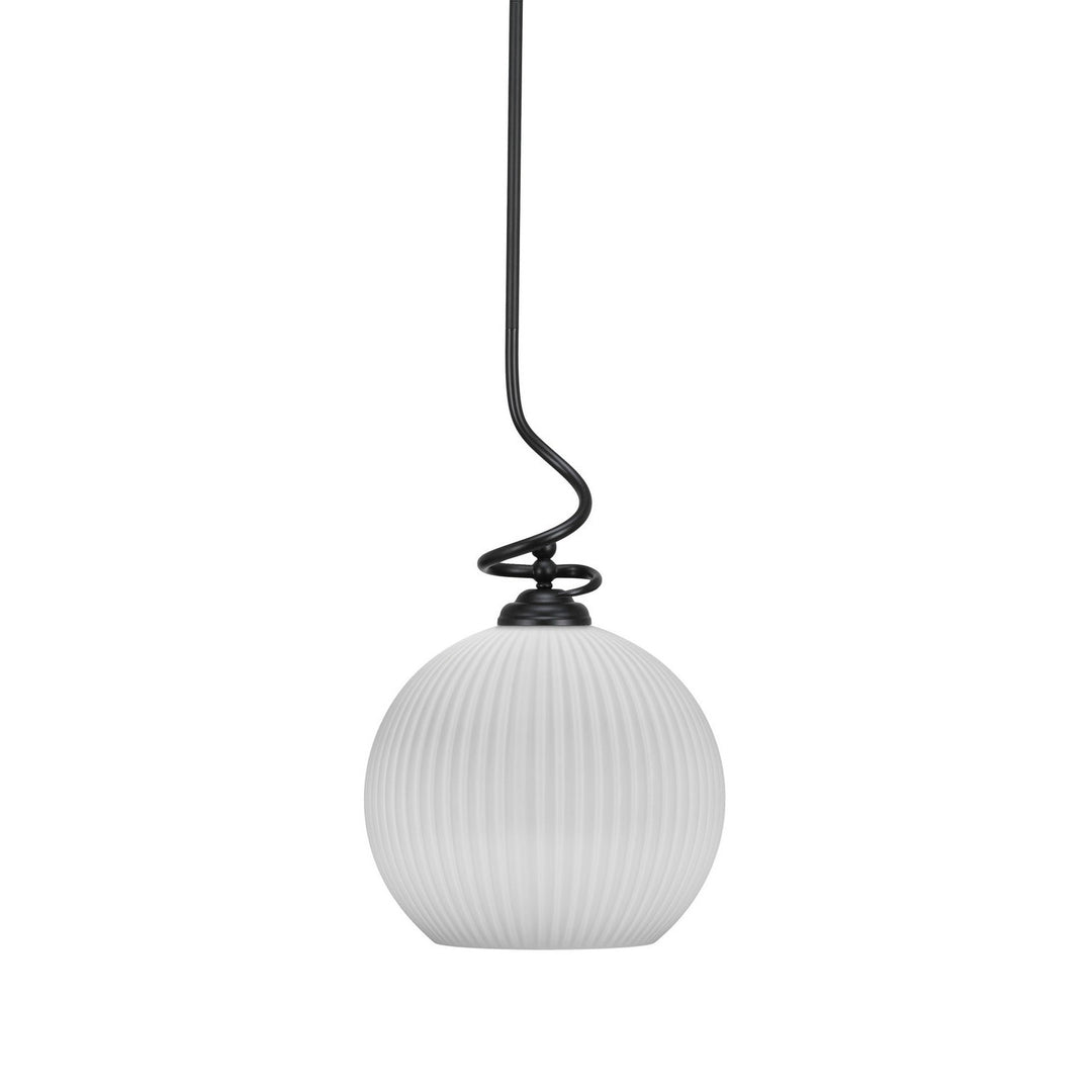 Toltec Capri 900-mb-4671 Pendant Light - Matte Black