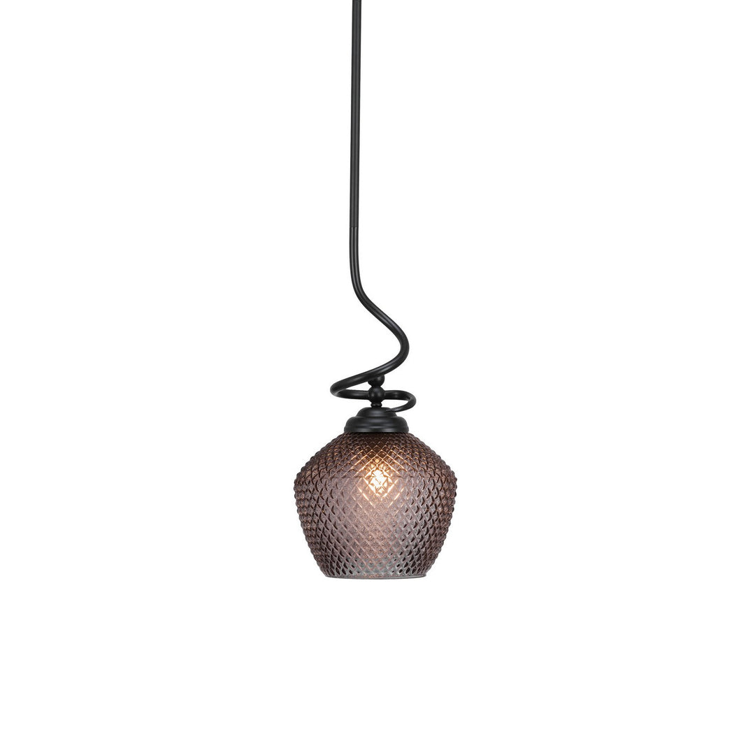 Toltec Capri 900-mb-4922 Pendant Light - Matte Black