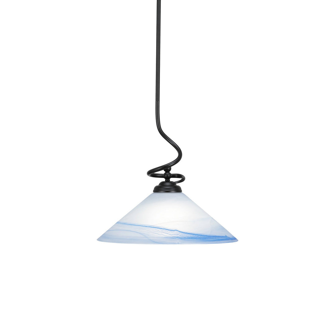 Toltec Capri 900-mb-514 Pendant Light - Matte Black