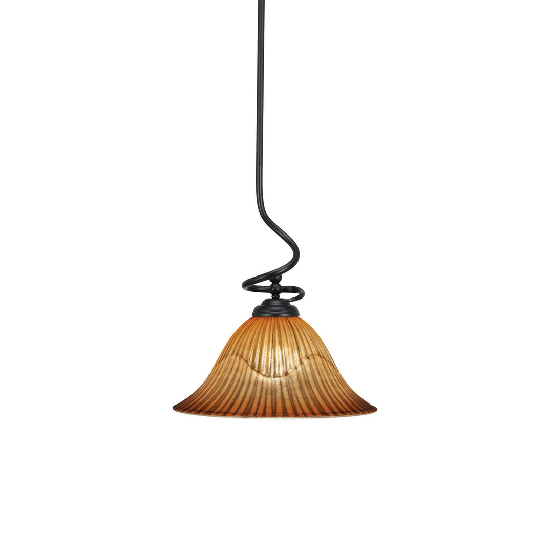 Toltec Capri 900-mb-58319 Pendant Light - Matte Black