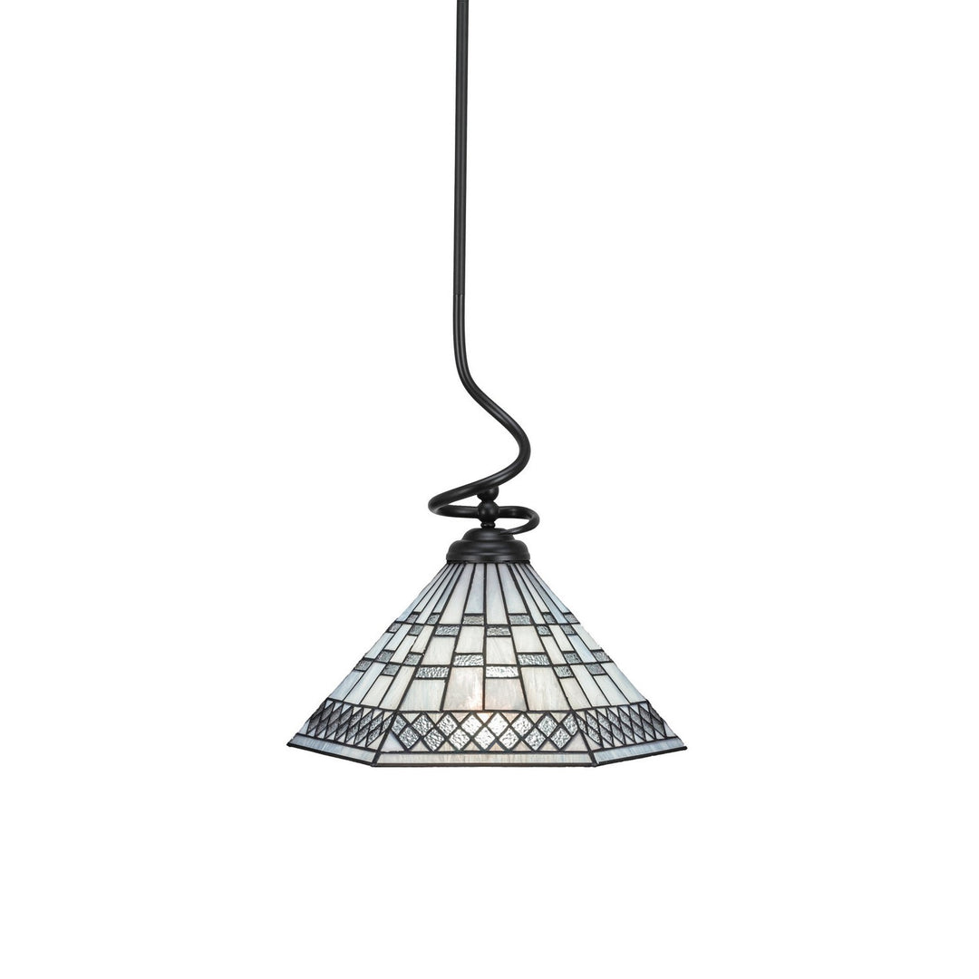 Toltec Capri 900-mb-910 Pendant Light - Matte Black