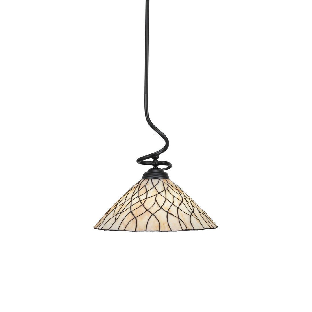 Toltec Capri 900-mb-911 Pendant Light - Matte Black