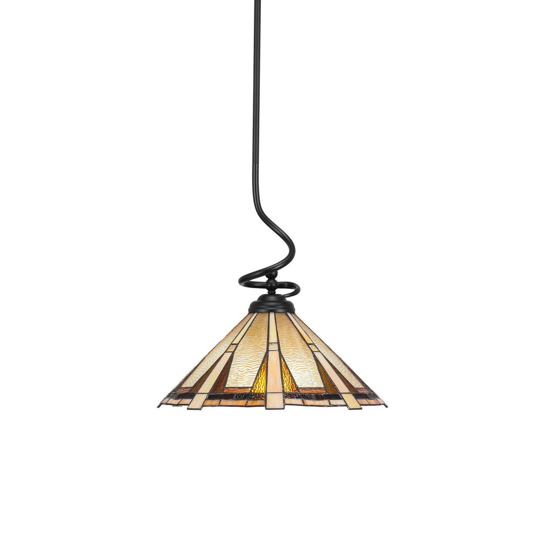 Toltec Capri 900-mb-934 Pendant Light - Matte Black
