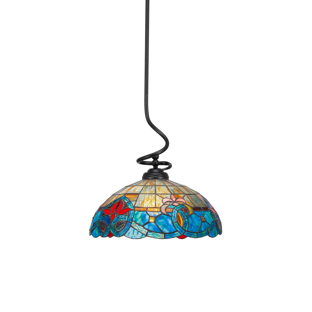 Toltec Capri 900-mb-935 Pendant Light - Matte Black
