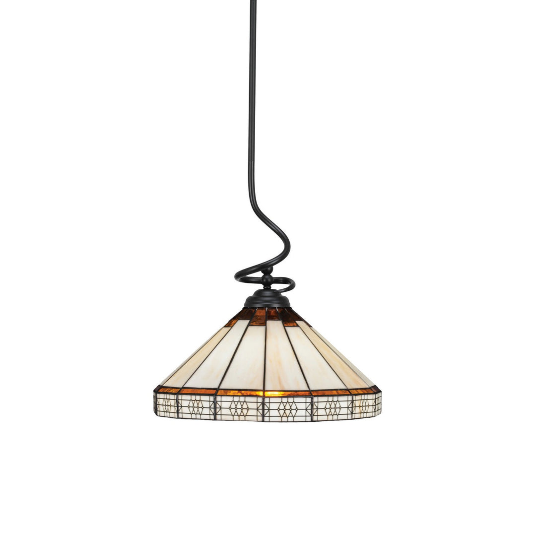 Toltec Capri 900-mb-964 Pendant Light - Matte Black