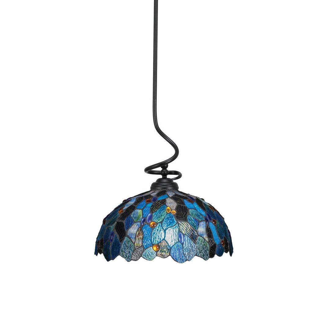 Toltec Capri 900-mb-995 Pendant Light - Matte Black