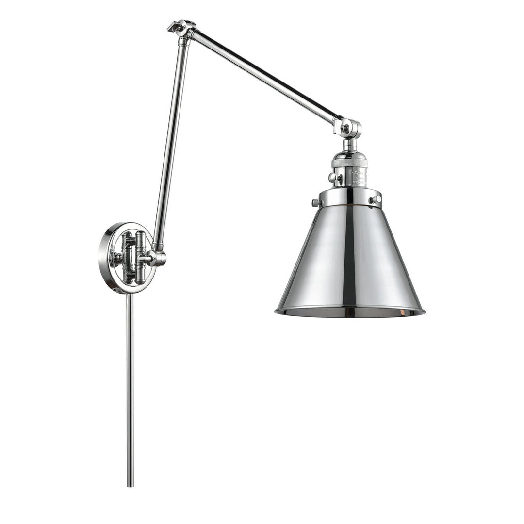 Innovations Lighting 238-PC-M13-PC-LED  Franklin Restoration Lamp Polished Chrome