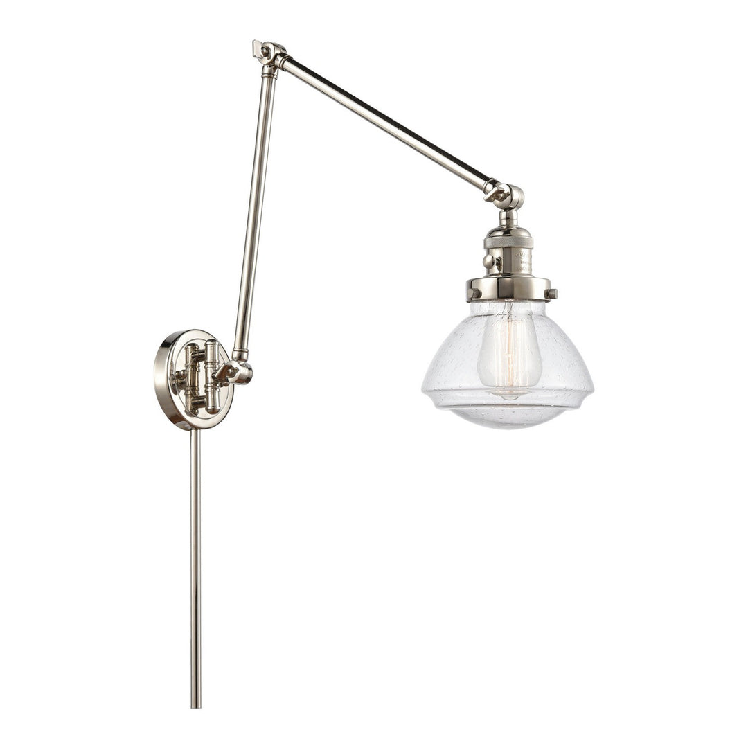 Innovations Lighting 238-PN-G324  Franklin Restoration Lamp Polished Nickel