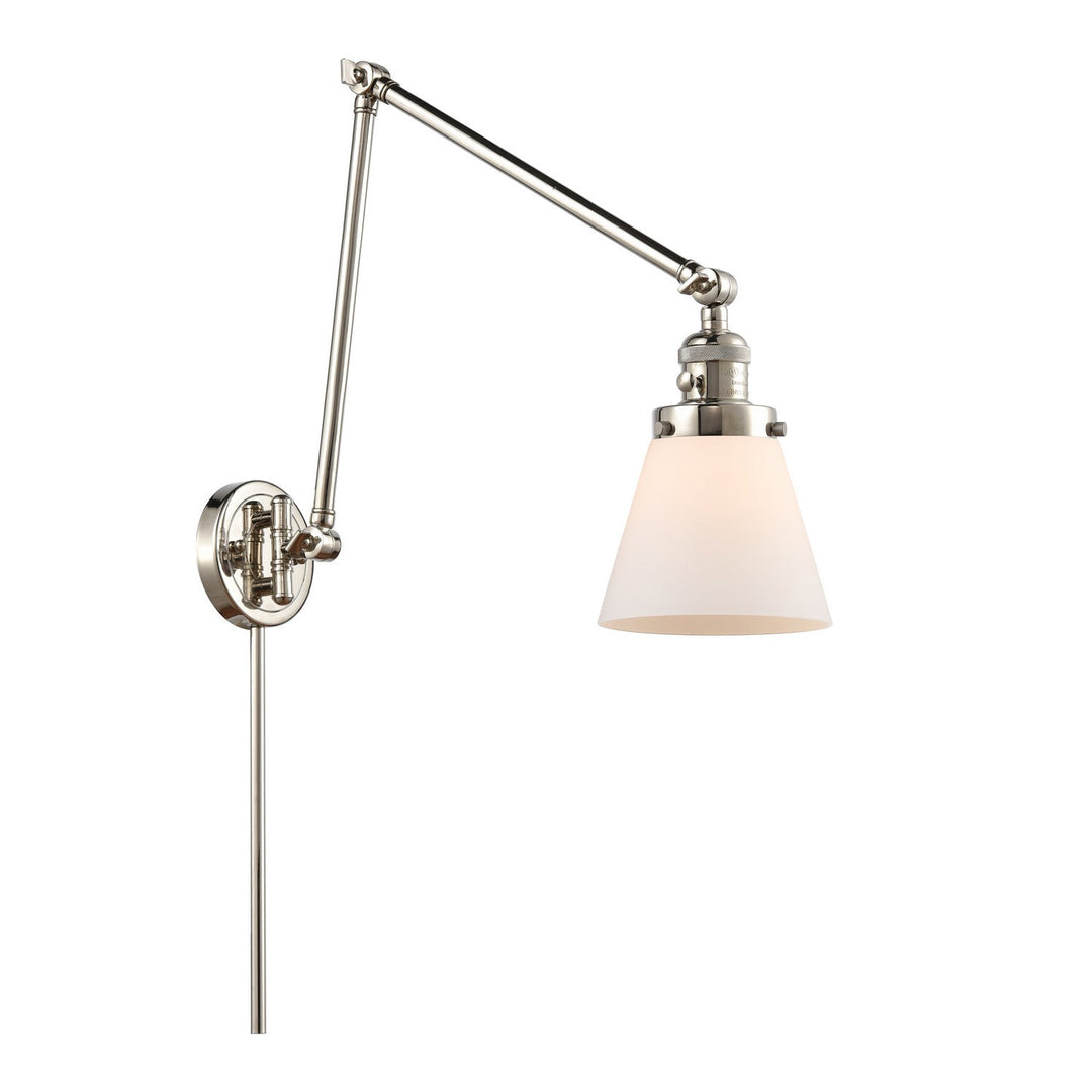 Innovations Lighting 238-PN-G61 Modern Franklin Restoration Lamp Polished Nickel