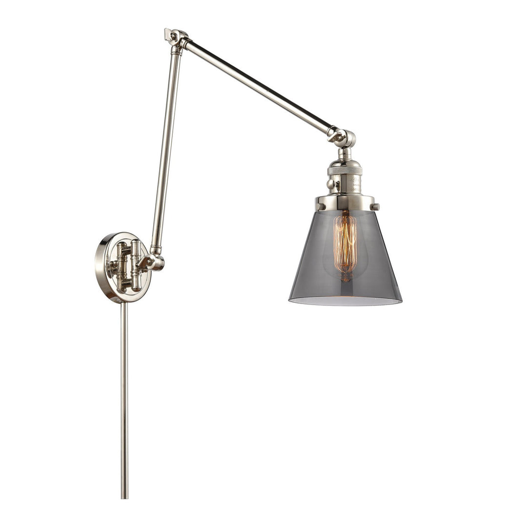 Innovations Lighting 238-PN-G63 Modern Franklin Restoration Lamp Polished Nickel
